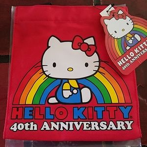 40th Anniversary Hello Kitty Loungefly Lunch Tote